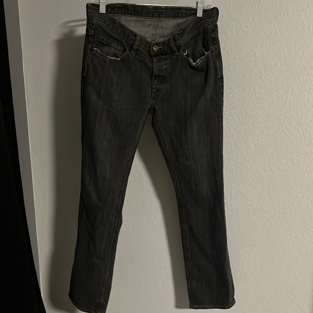 Mens grey wash, matrix jeans. 32x32. Lightly worn.